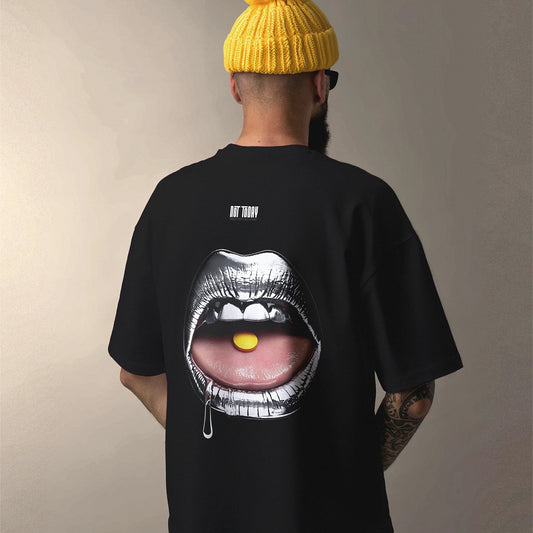 Yellow Pill Graphic T-Shirt Unisex Streetwear